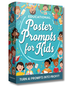 Educational Poster Prompts for Kids PLR