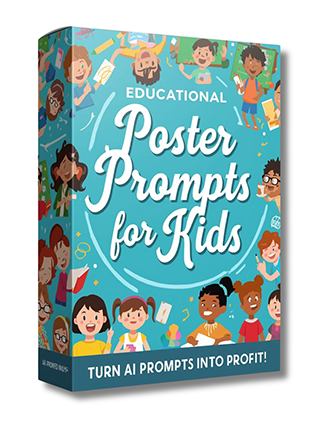 Educational Poster Prompts for Kids PLR