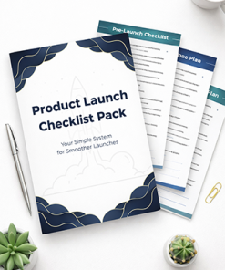 Product Launch Checklist Pack PLR