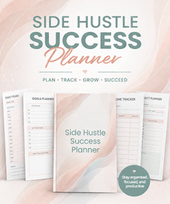 Side Hustle Success Planner PLR