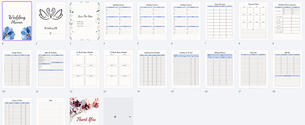 Wedding Planner Organizer System PLR Sample
