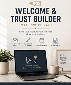 Welcome and Trust Builder Email Swipes PLR