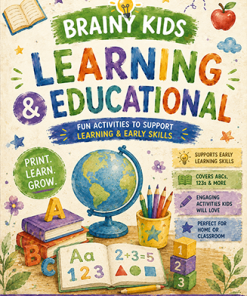 Brainy Kids Learning Activities Ebooks PLR
