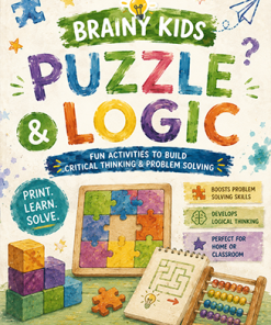 Brainy Kids Puzzle Activities Ebooks PLR