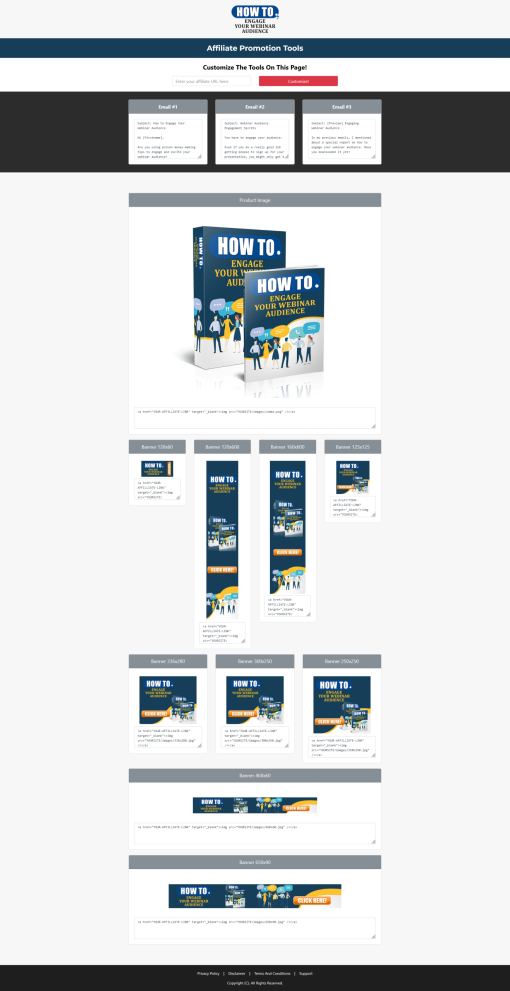 How to Engage Your Webinar Audience Package (PLR) | The PLR Store