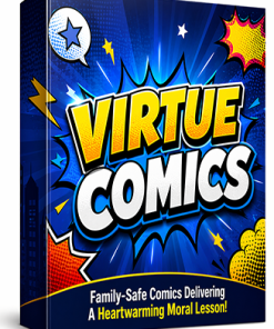 Moral Stories Comics for Kids PLR Graphics