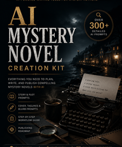 AI Mystery Novel Creation Kit MRR