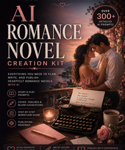 AI Romance Novel Creation Kit MRR