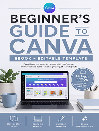 Beginner's Guide to Canva Ebook PLR