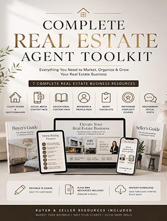 Complete Real Estate Agent Toolkit PLR MRR