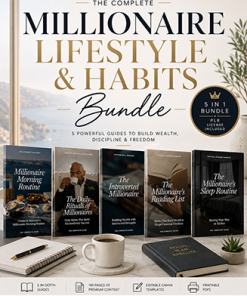 Millionaire Lifestyle and Habits Ebooks Bundle PLR