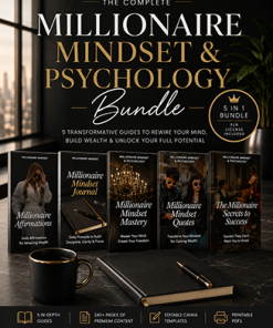 Millionaire Mindset and Psychology Ebooks Bundle PLR