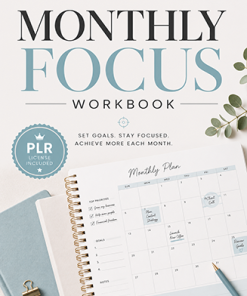 Monthly Focus Workbook PLR