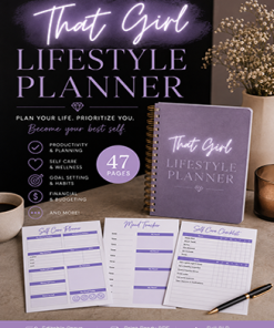 That Girl Lifestyle Planner PLR