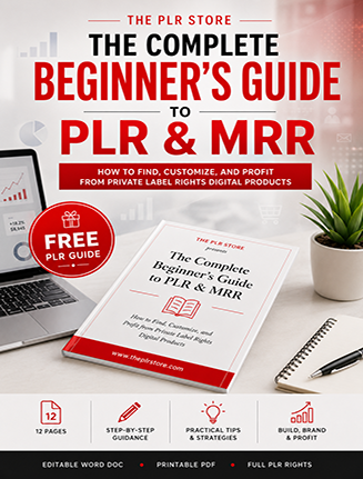 Free PLR Beginner's Guide to Private Label Rights and MRR Digital Products