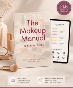The Makeup Manual Training Guide PLR