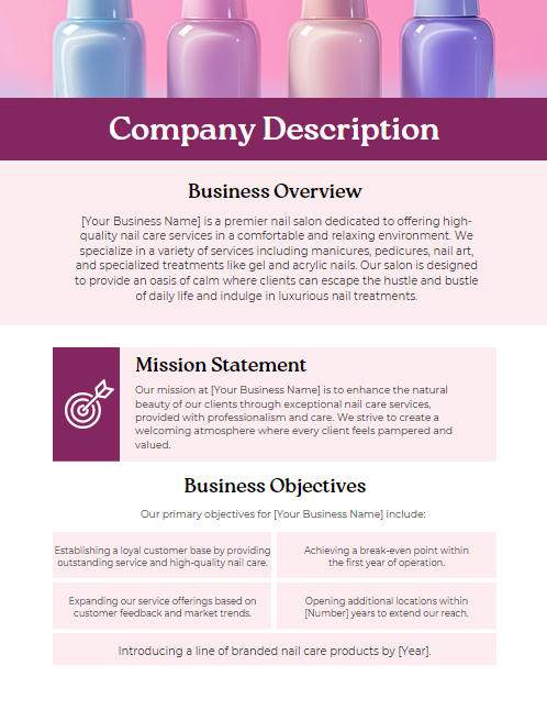 Nail Business Blueprints PLR Sample 1