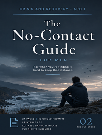 The No-Contact Guide Mens Workbook PLR