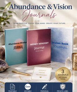 Abundance and Vision Journal Bundle PLR