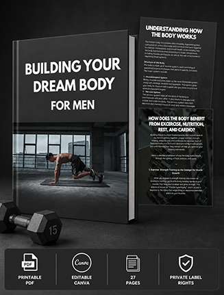 Building Your Dream Body for Men Ebook PLR