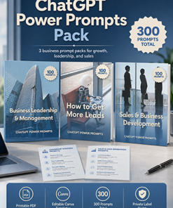 ChatGPT Power Prompts Pack PLR