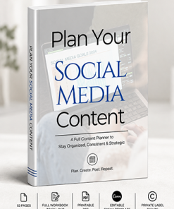 Social Media Content Planner PLR