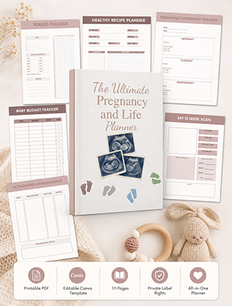 Ultimate Pregnancy and Life Planner PLR