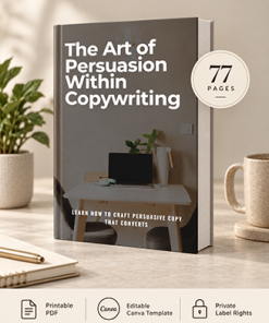 Art of Persuasion within Copywriting PLR Ebook