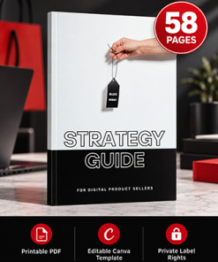 Black Friday Strategy Guide for Digital Sellers PLR