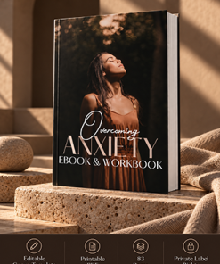 Overcoming Anxiety Ebook and Workbook PLR