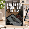 How to Sell Digital Art on Etsy Ebook PLR