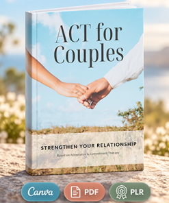 ACT for Couples Therapy Workbook PLR