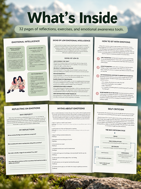 Emotional Intelligence Workbook PLR What's Included