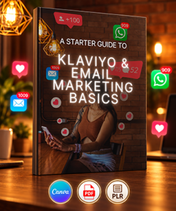 Klaviyo and Email Marketing Basics Ebook PLR