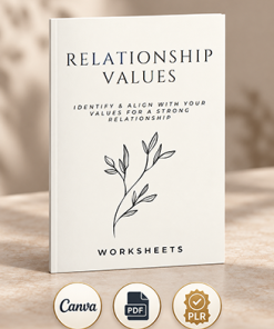 Relationship Values Worksheets PLR