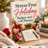 Stress Free Holiday Budget and Gift Planner PLR